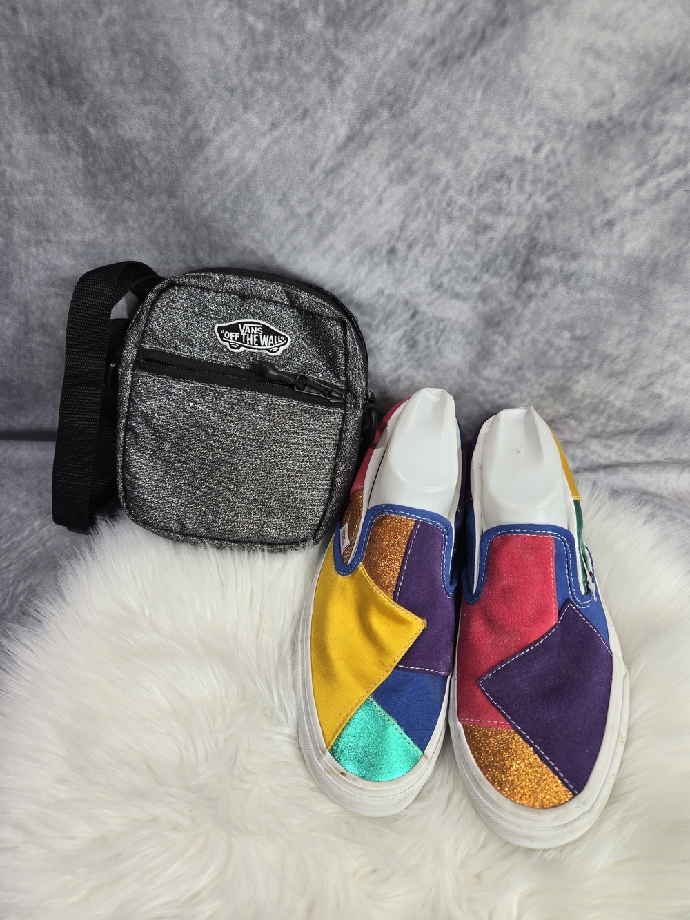 Vans Classic Slip-On "Pride" Patchwork sneakers (style code VN0A33TB44B1
